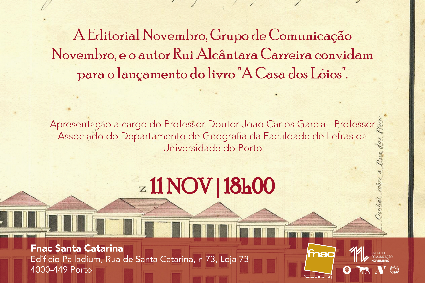 Lançamento do livro “A Casa dos Lóios”